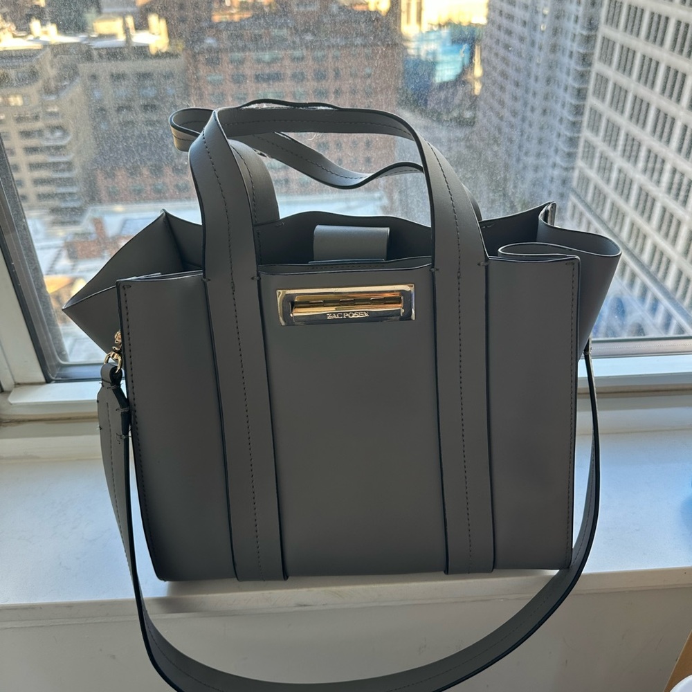 Zak Posen Charcoal Women's Tote Bag